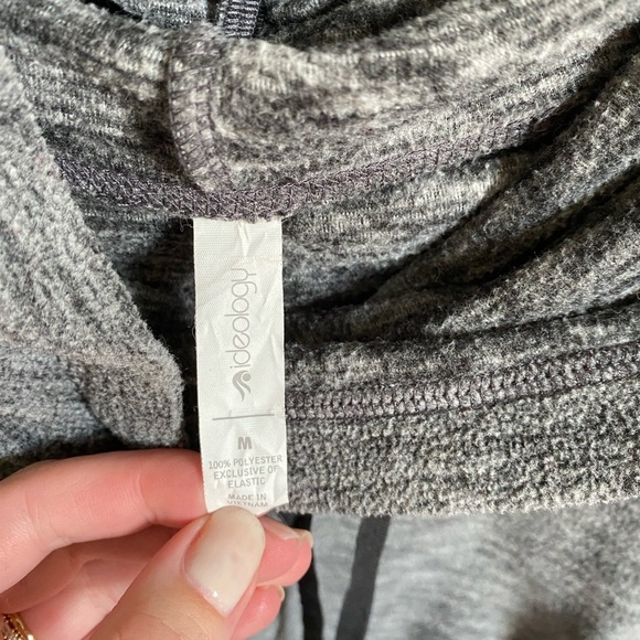 Ideology Grey Cowl Neck Sweatshirt - Picture 2 of 3